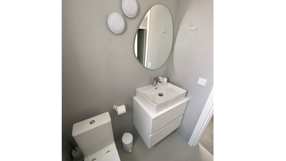 Tiara Holidays - Anemomylos by the sea - 1 bedroom maisonette - bathroom